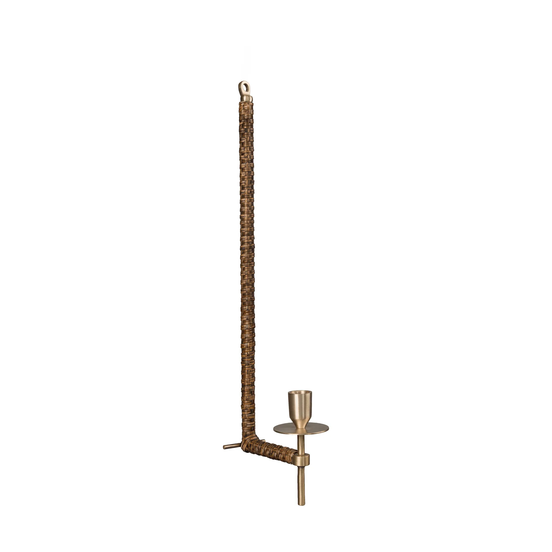 Ernst apliqué de parede entrançado, Latão, 47 cm ERNST