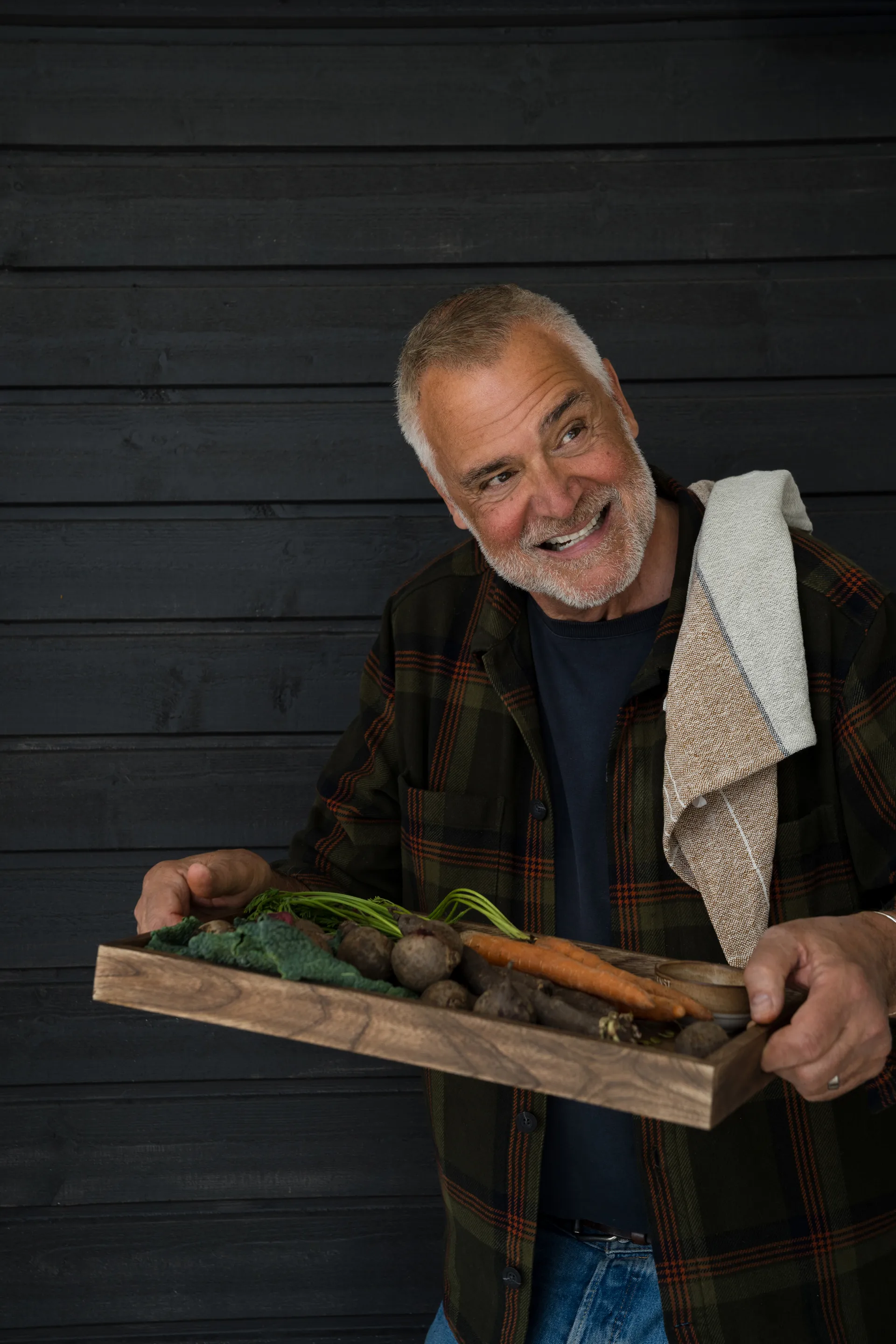 Ernst bandeja de servir 30x45 cm, Castanho escuro ERNST