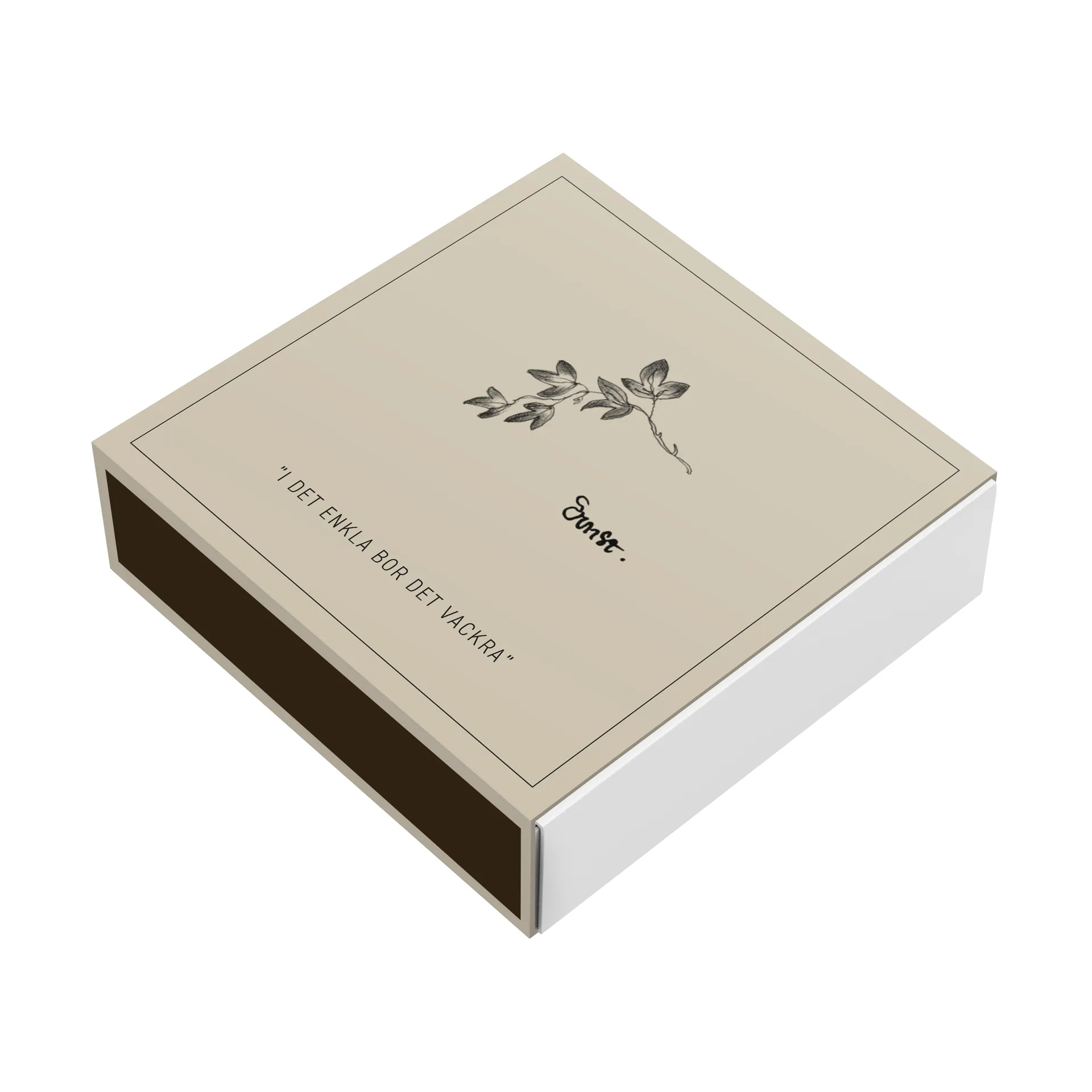 Ernst caixa de fósforos 11x11 cm, Veio ERNST