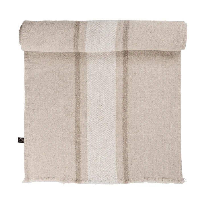 Ernst caminho de mesa - Natural-branco-bege, 45x150 cm - ERNST