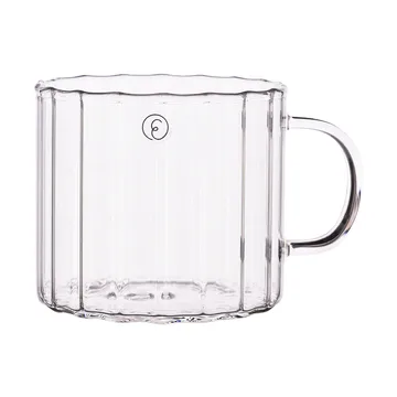 Ernst caneca de vidro estriada Ø8 cm - Claro - ERNST