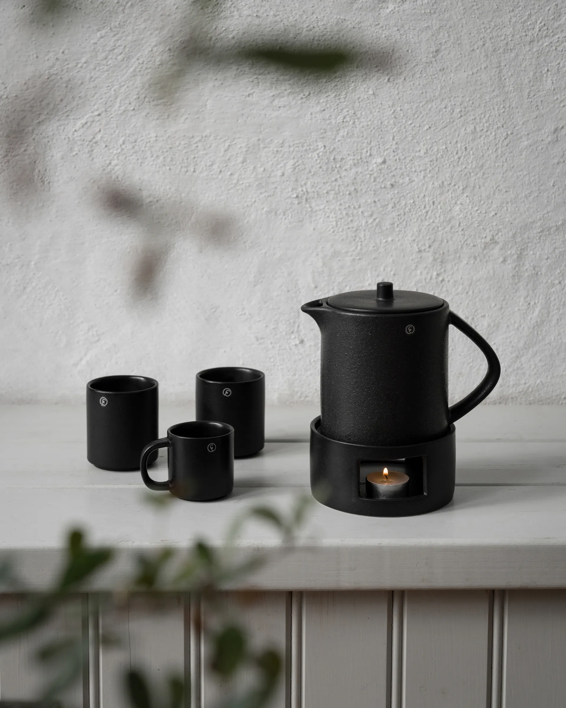 Ernst caneca sem asa Ø7 cm, Preto ERNST