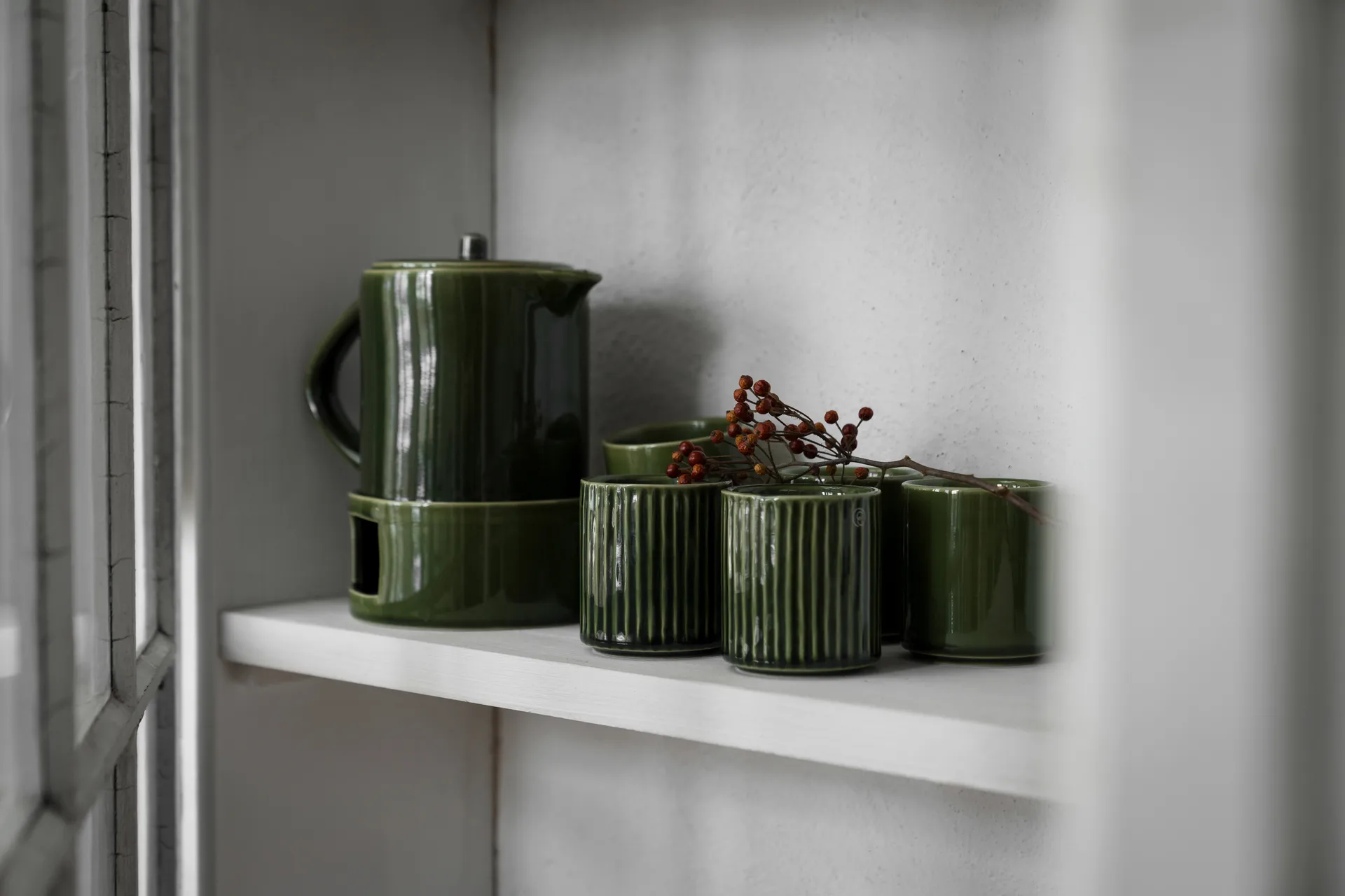 Ernst caneca sem asa Ø7 cm, Verde ERNST