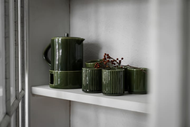 Ernst caneca sem asa estriada 19 cl, Verde ERNST