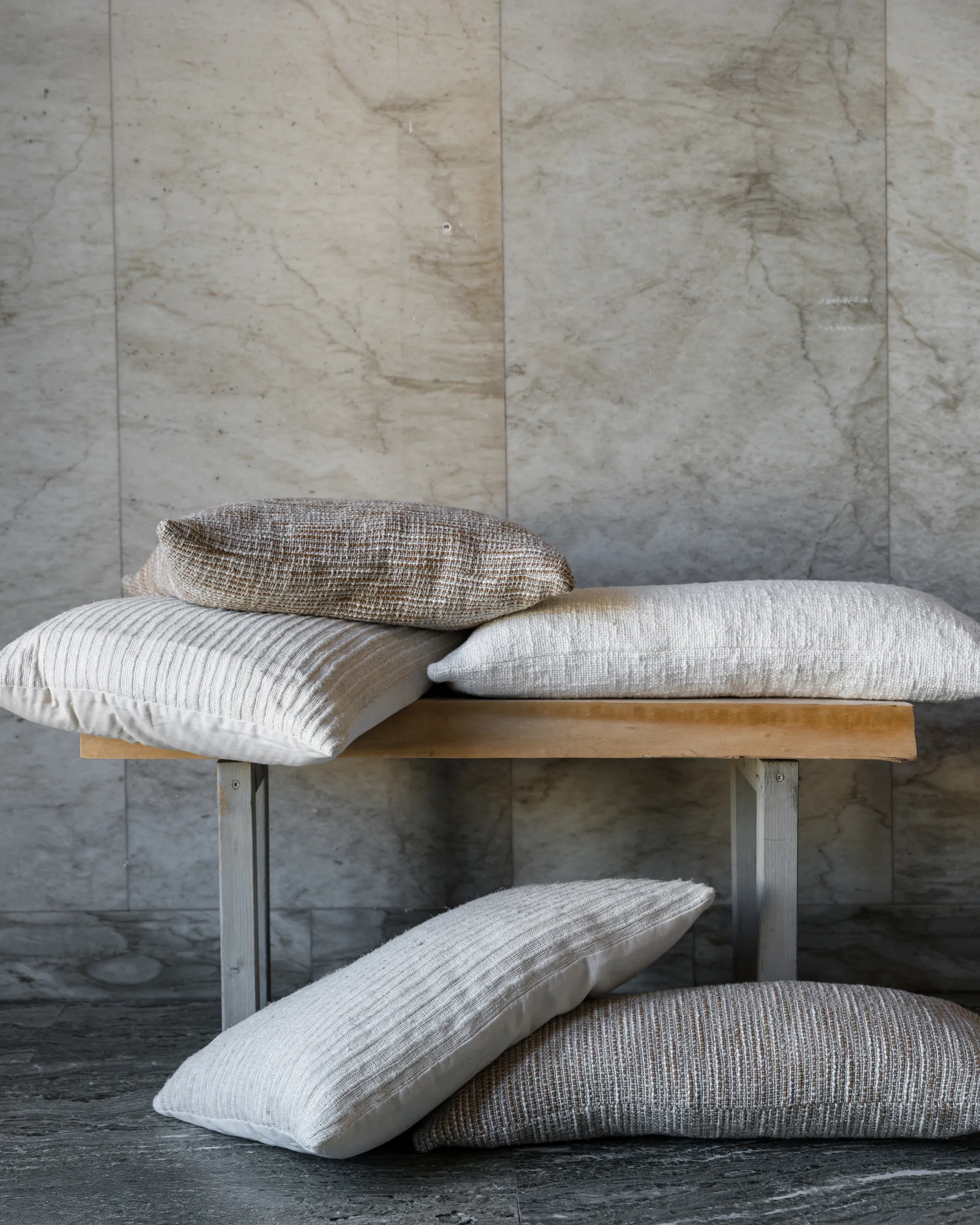 Ernst capa de almofada com textura, Natural, 50x50 cm ERNST