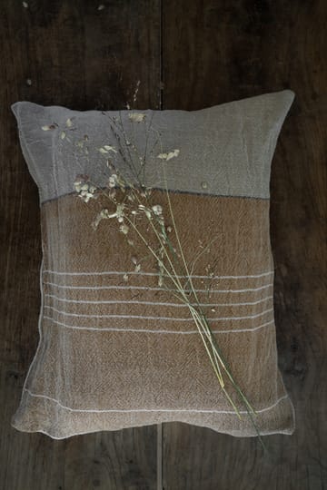 Ernst capa de almofada meio-linho 40x60 cm - Caramelo-natural - ERNST