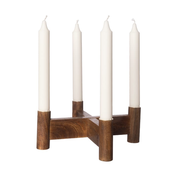 Ernst castiçal de advento Ø22x8 cm - Castanho escuro - ERNST