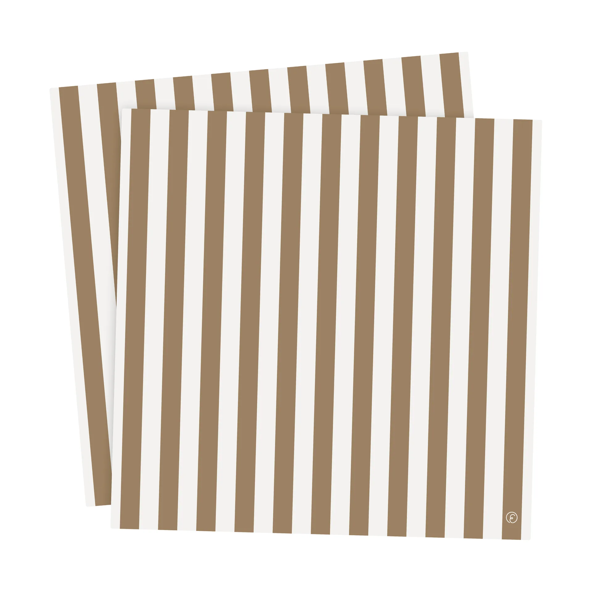 Ernst guardanapo com riscas 33x33 cm 20 unidades, Kola-branco ERNST