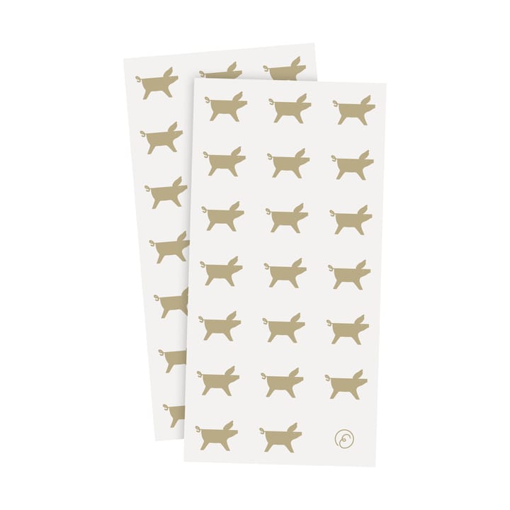 Ernst guardanapo julgris 10x20 cm 20-pack - Vit-bege - ERNST