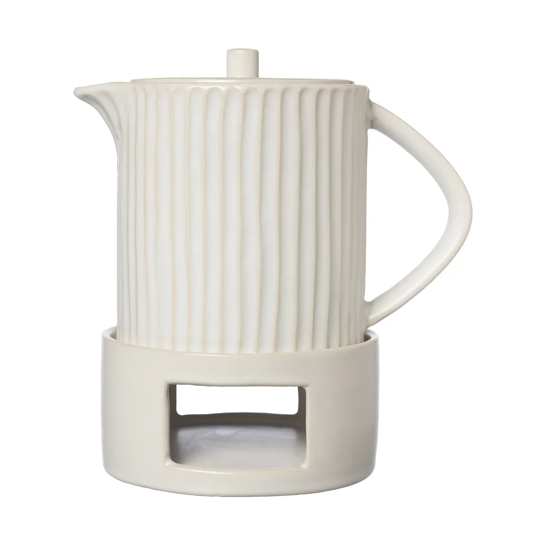 Ernst jarra de glögg com aquecedor, Branco natural ERNST