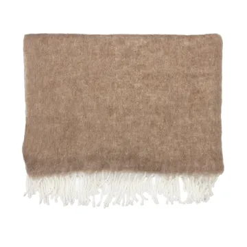 Ernst manta com franjas 130x170 cm - Beige - ERNST
