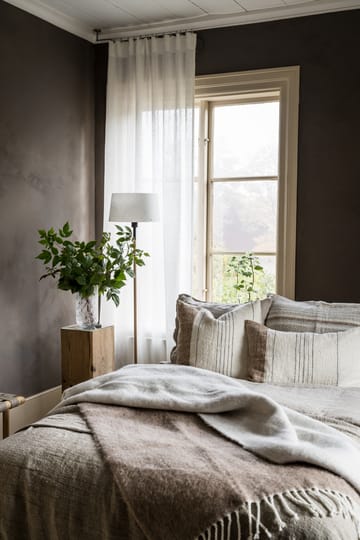 Ernst manta com franjas 130x170 cm - Beige - ERNST