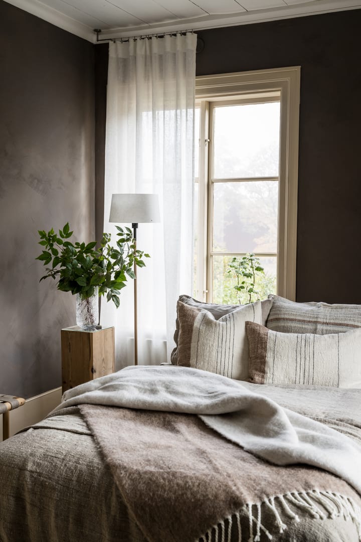 Ernst manta com franjas 130x170 cm, Beige ERNST