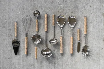 Ernst pá de bolo com cabo entrançado - Erva-doce, 24,5 cm - ERNST