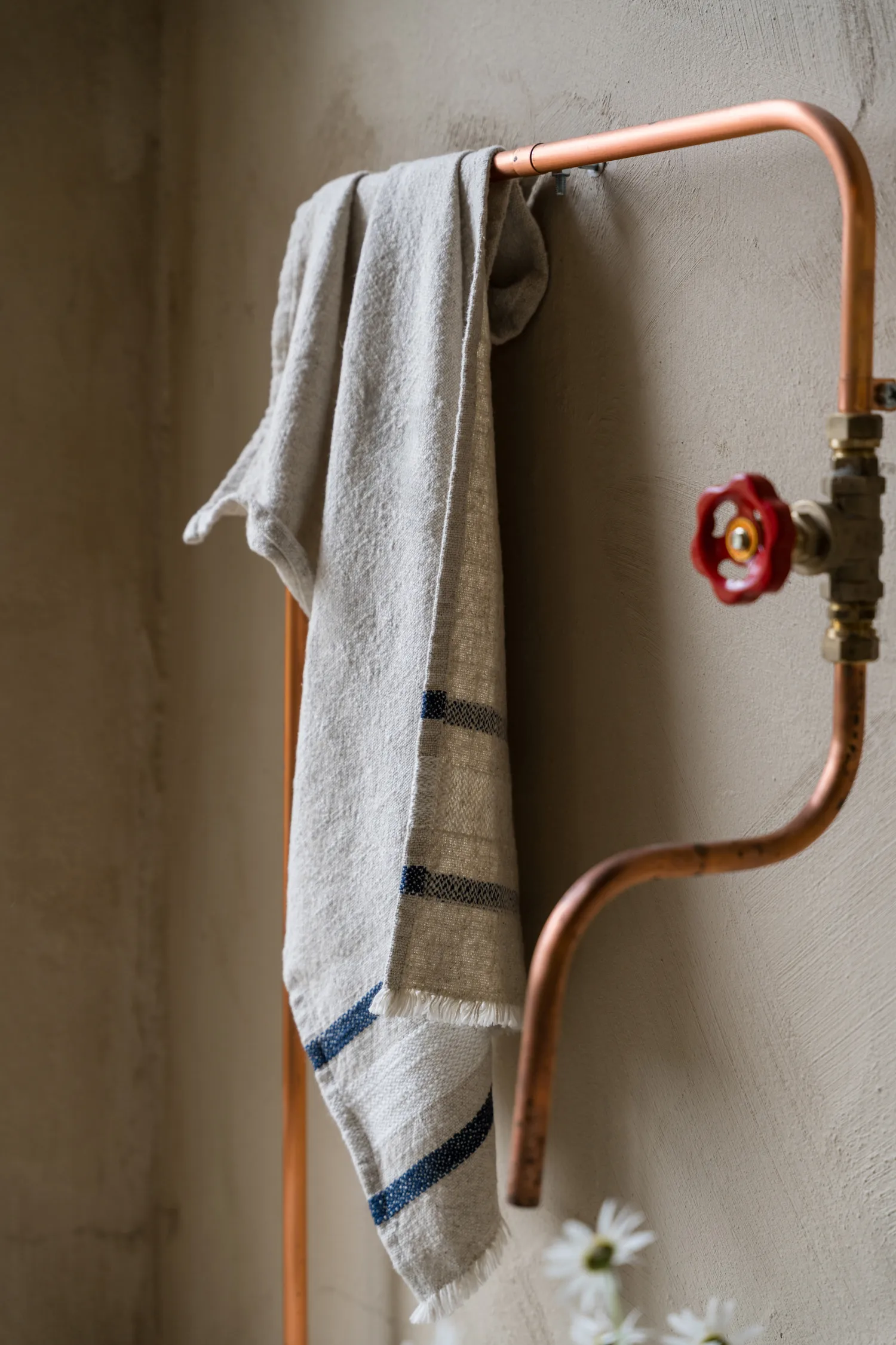 Ernst pano de cozinha, Natural-branco-azul, 47x70 cm ERNST