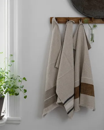 Ernst pano de cozinha - Natural-caramelo-branco, 47x70 cm - ERNST