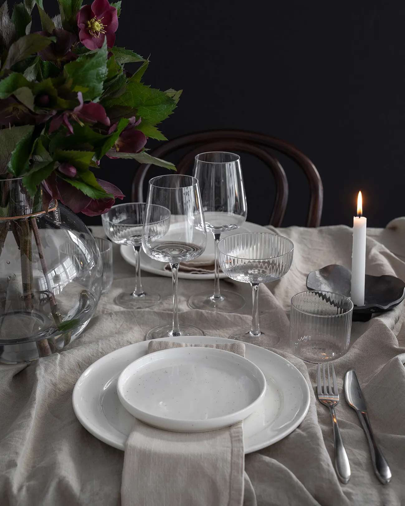 Ernst prato pequeno Ø17,5 cm, Baunilha ERNST