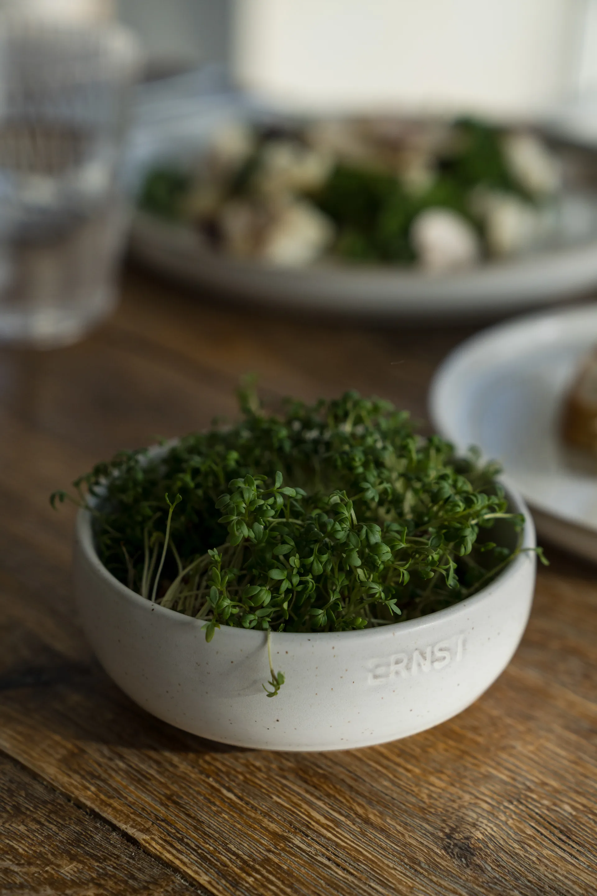 Ernst taça, Branco-base natural, Ø11 cm ERNST