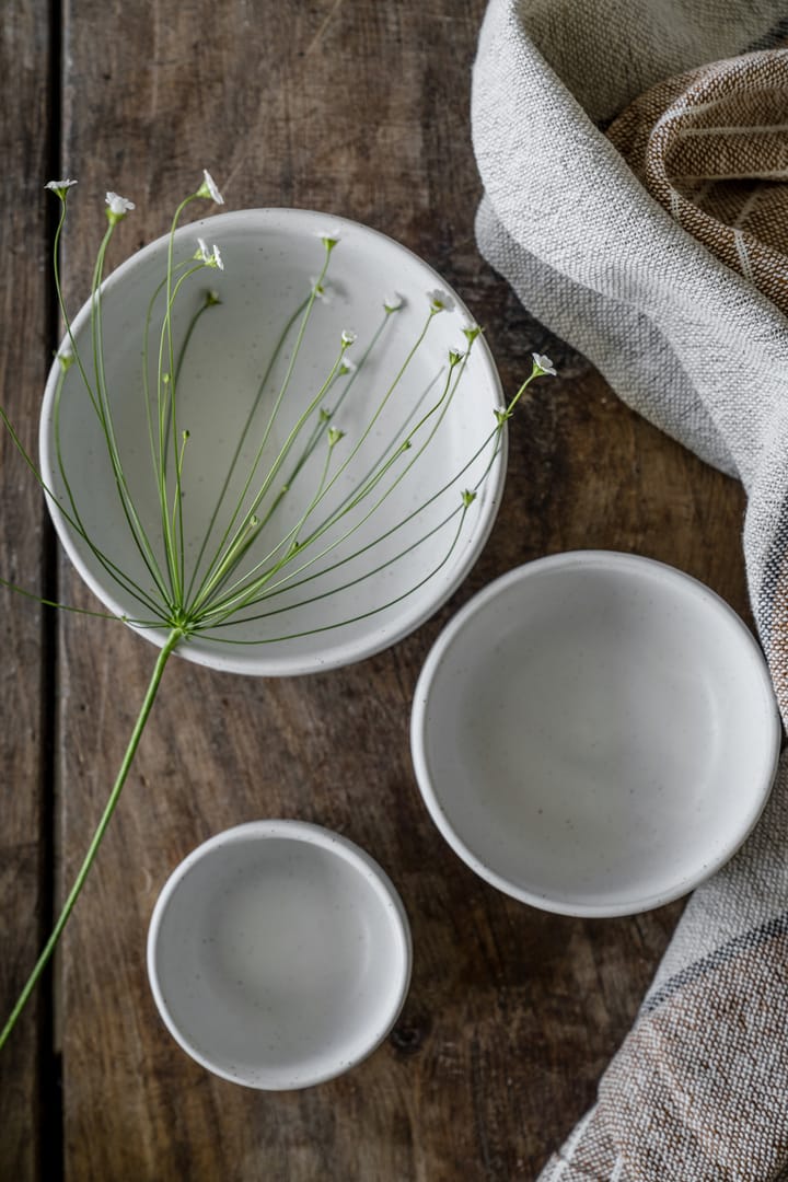 Ernst taça, Branco-base natural, Ø8 cm ERNST