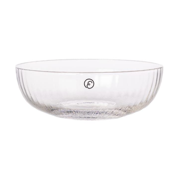 Ernst taça de vidro canelada Ø13 cm - Claro - ERNST
