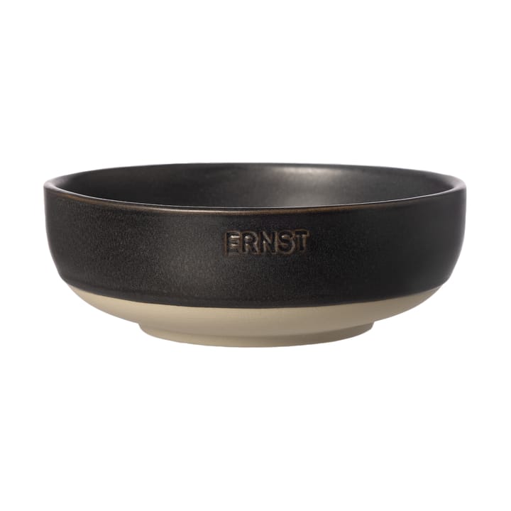 Ernst taça - Preto fosco-base natural, Ø14 cm - ERNST