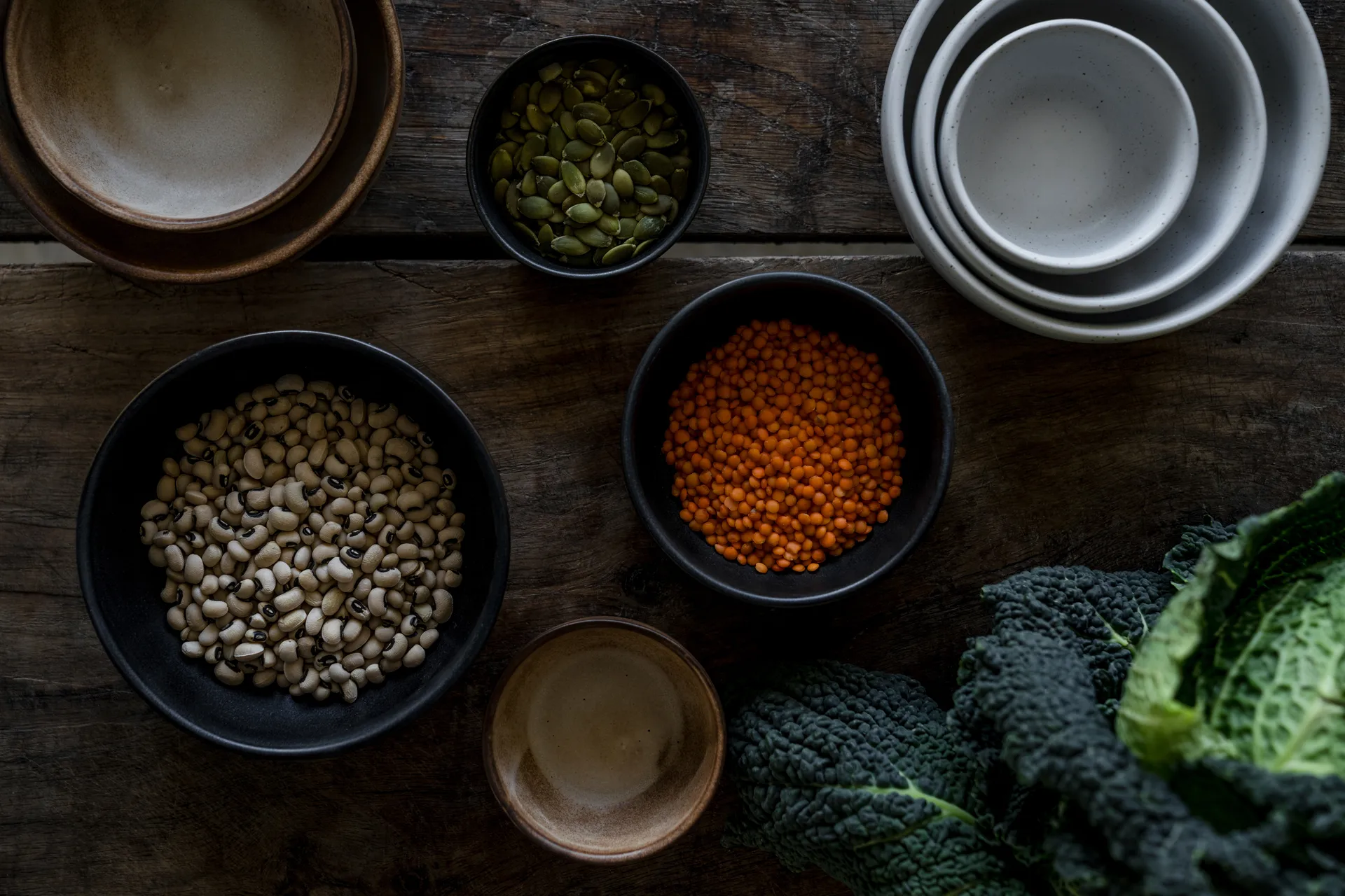 Ernst taça, Preto fosco-base natural, Ø8 cm ERNST