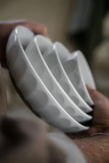 Ernst tigela em grés - Branco-natural, Ø16 cm - ERNST