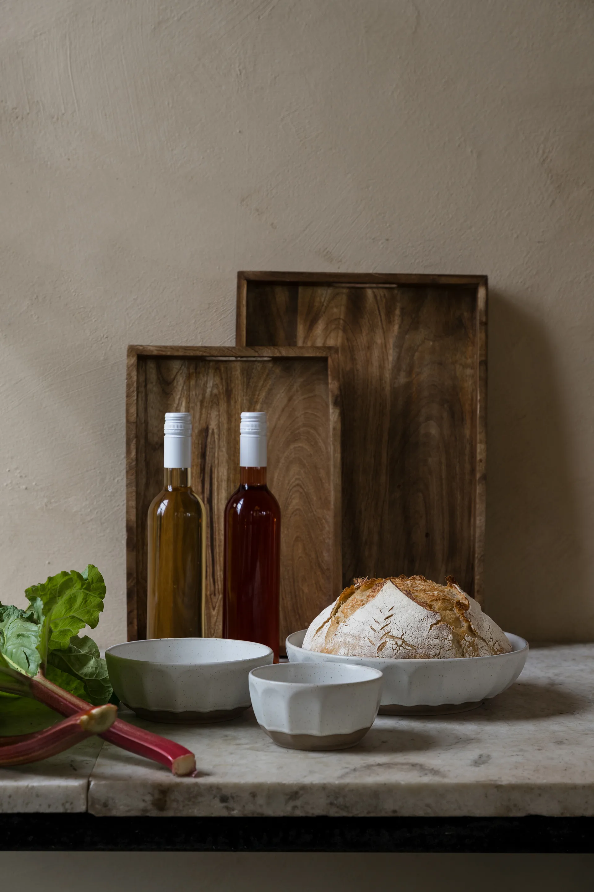 Ernst tigela em grés, Branco-natural, Ø20 cm ERNST