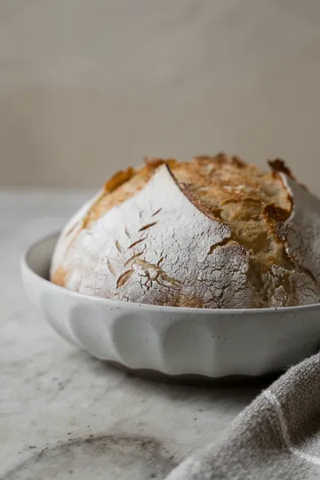 Ernst tigela em grés - Branco-natural, Ø24 cm - ERNST