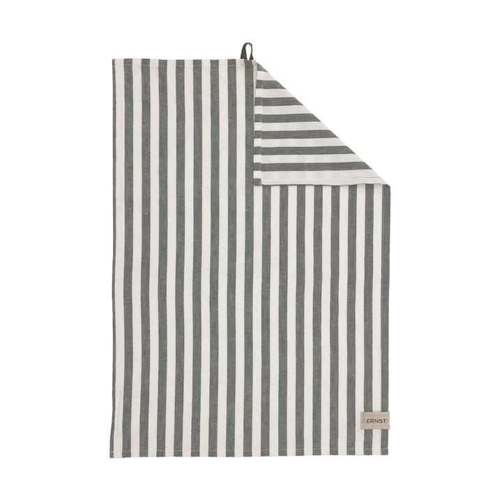 Ernst toalha de cozinha riscas longas 47x70 cm - Verde-branco - ERNST