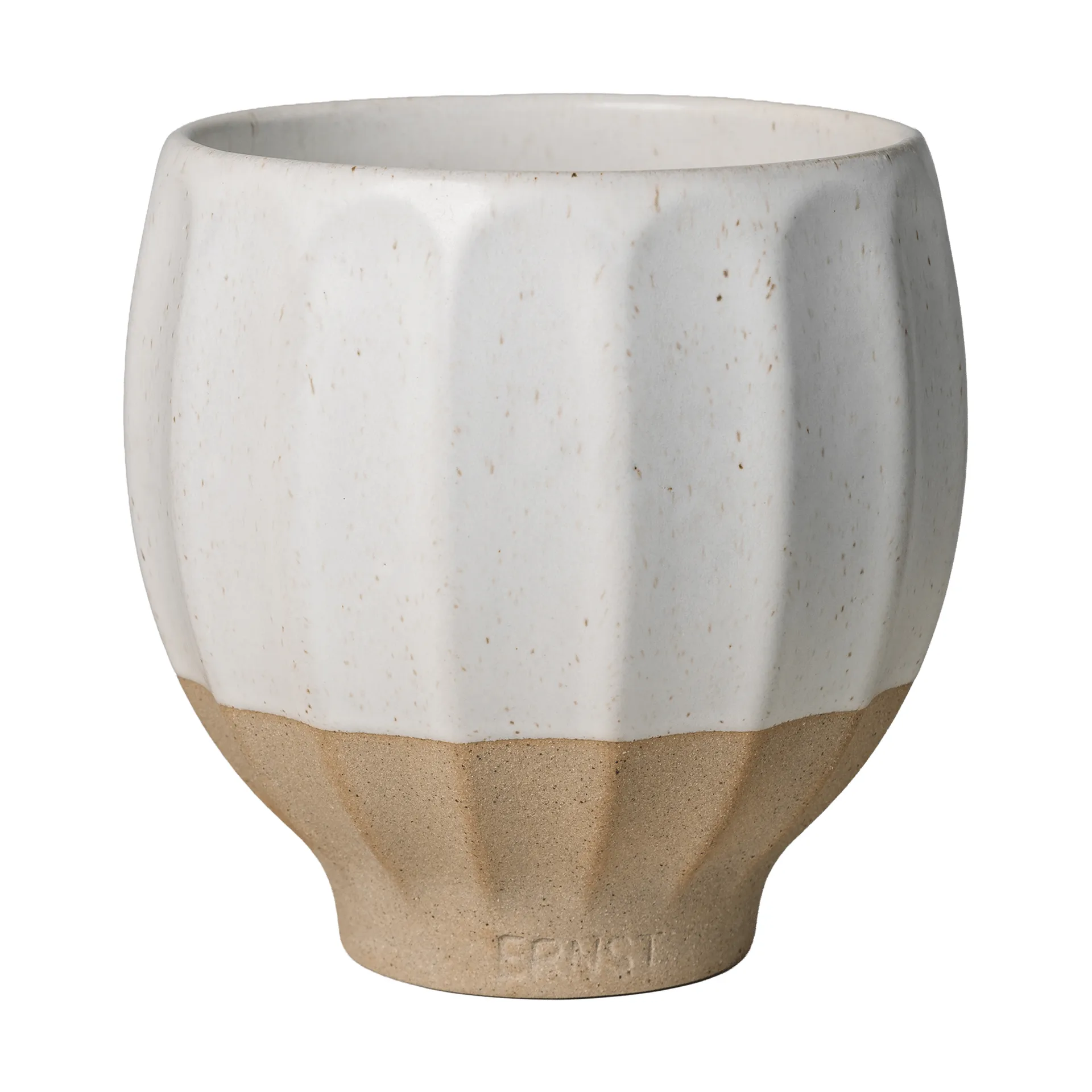 Ernst vaso, Branco-natural, Ø14x14 cm ERNST