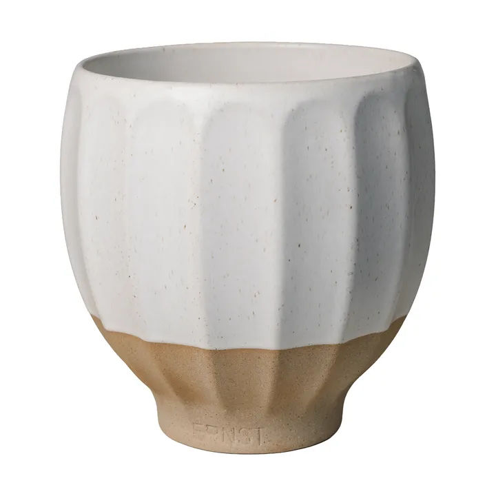 Ernst vaso - Branco-natural, Ø18x18 cm - ERNST