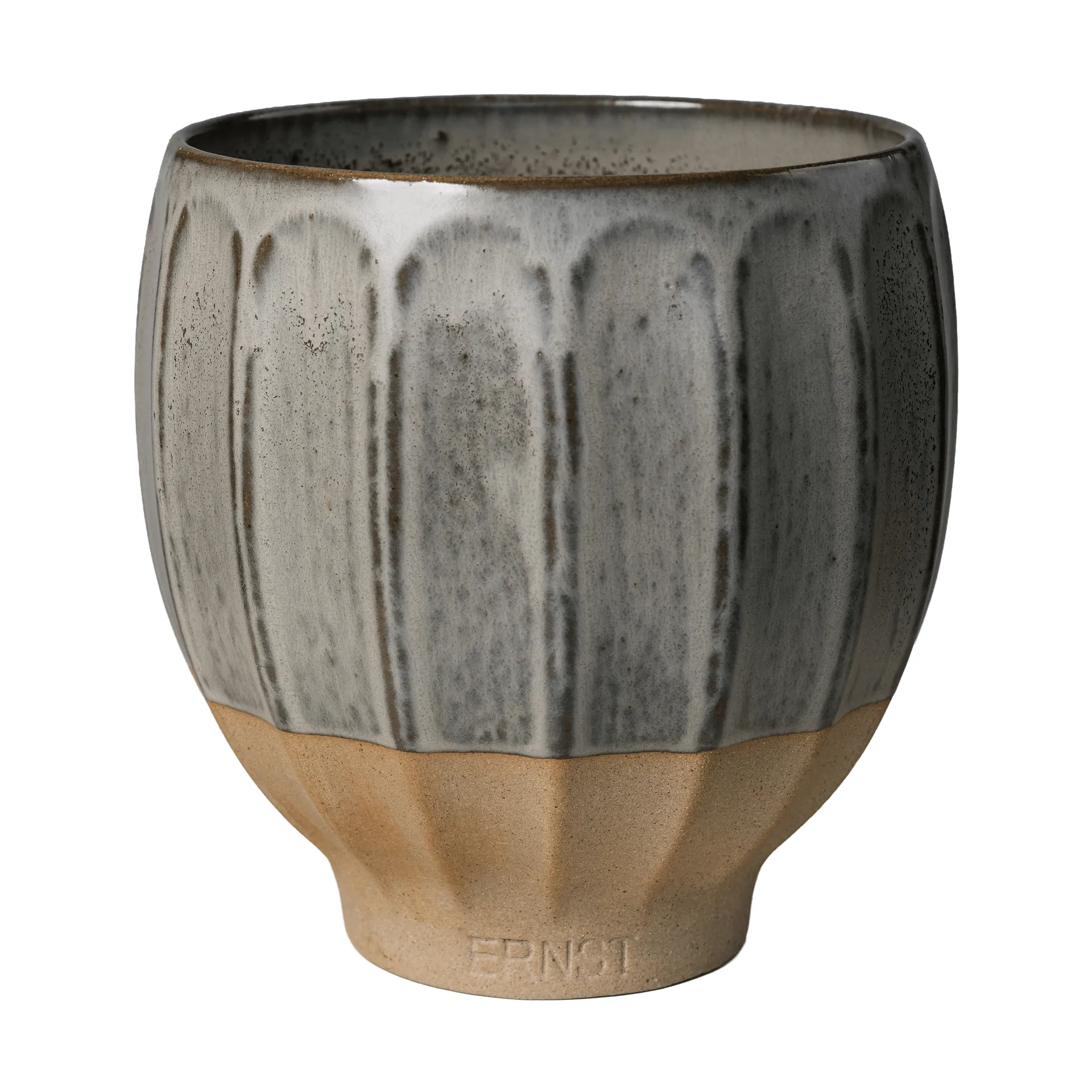 Ernst vaso, Cinzento-natural, Ø18x18 cm ERNST