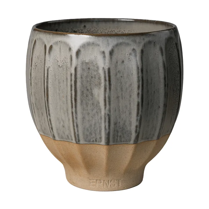 Ernst vaso - Cinzento-natural, Ø18x18 cm - ERNST