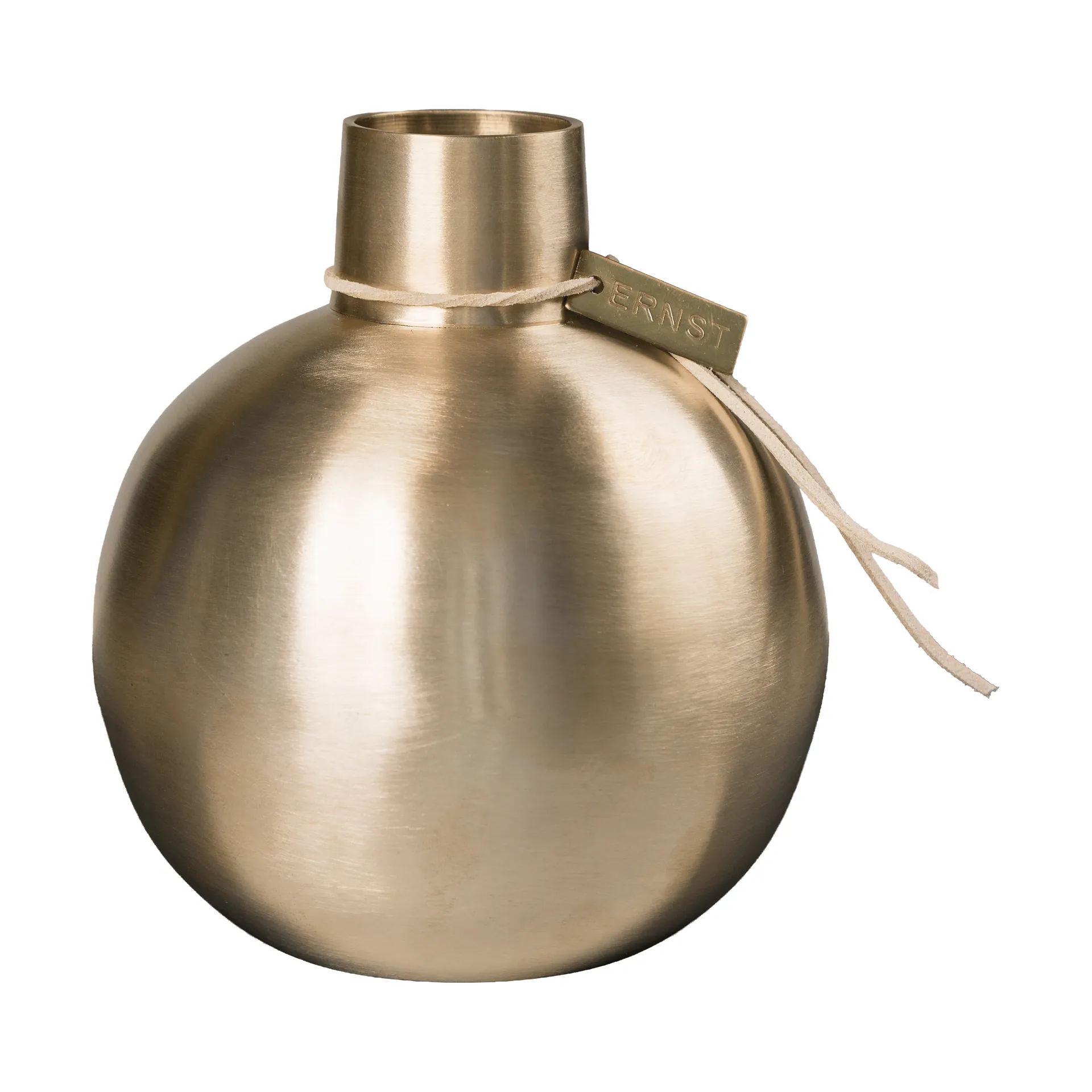 Ernst vaso de latão, Ø11x13 cm ERNST