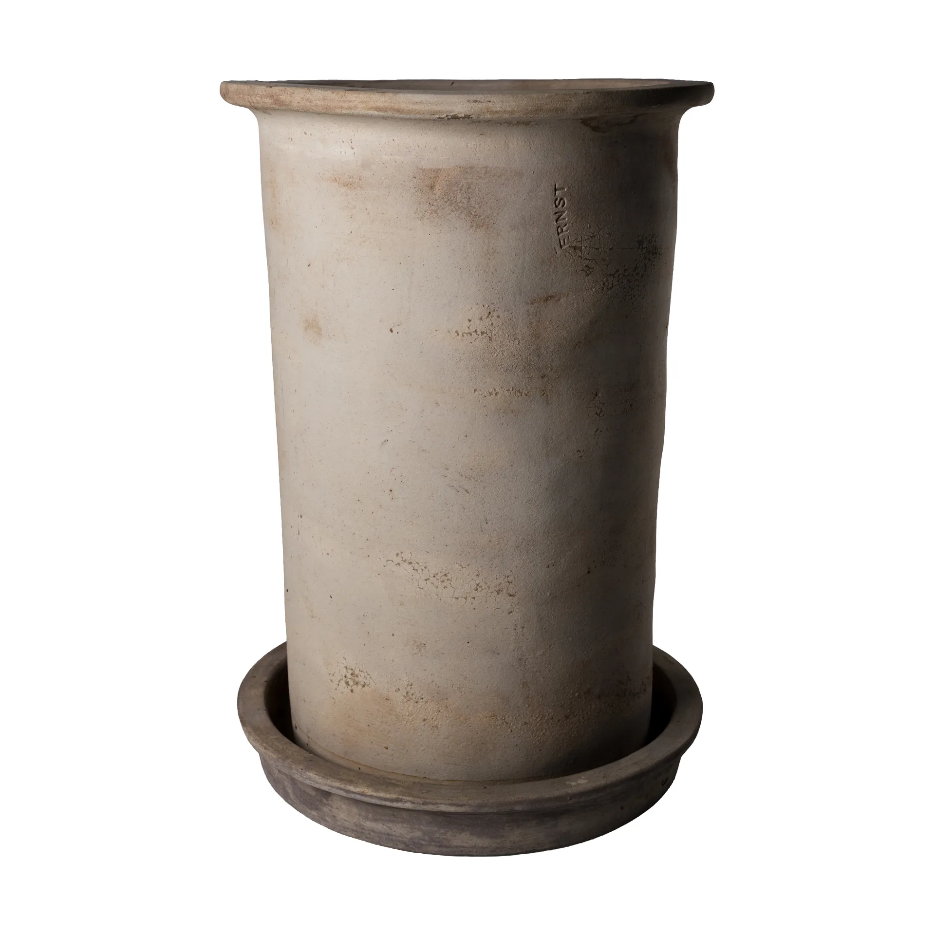 Ernst vaso de terracota com prato, Ø25x35 cm ERNST