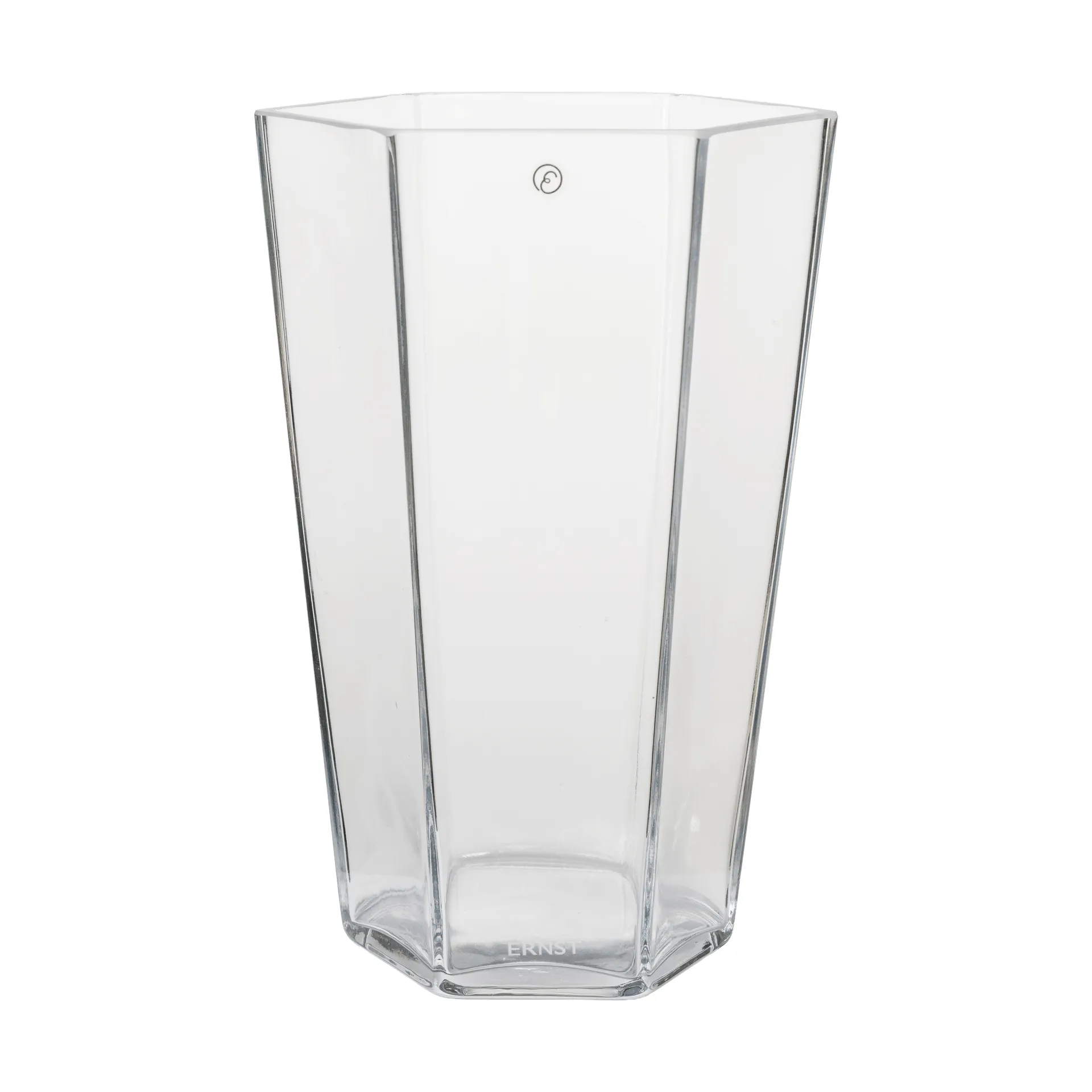 Ernst vaso de vidro, 17x14,5x25 cm ERNST
