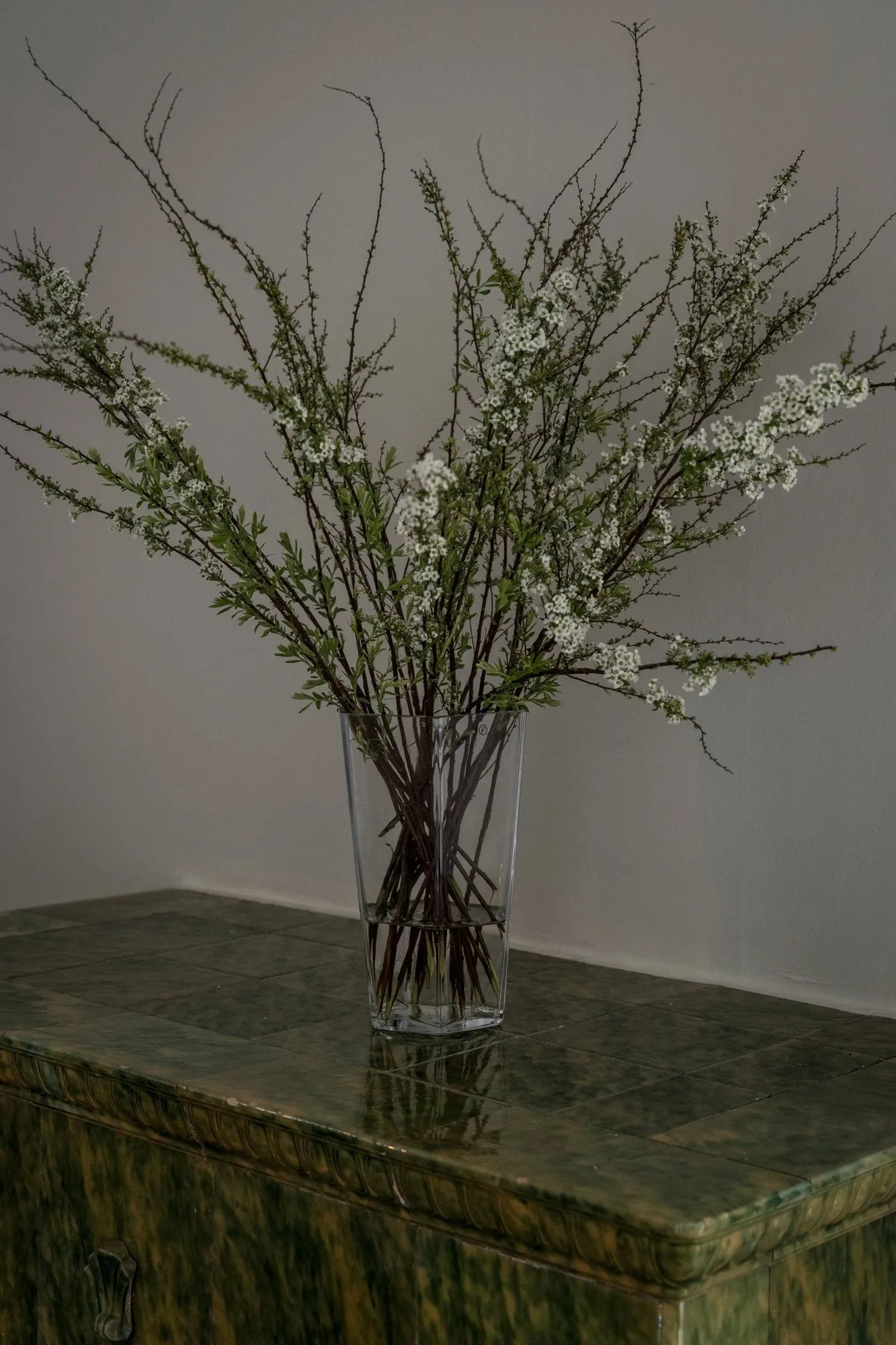 Ernst vaso de vidro, 17x14,5x25 cm ERNST