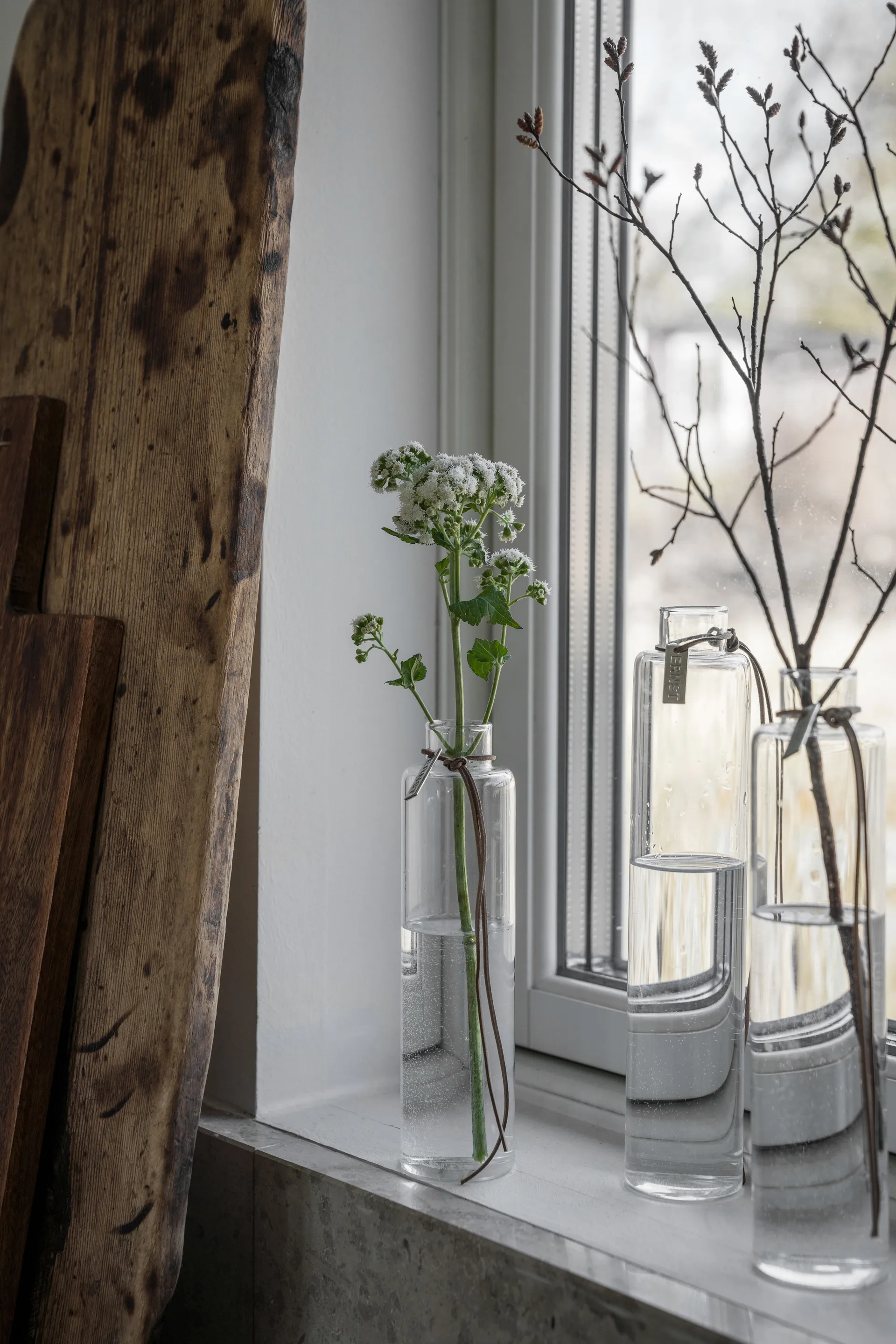 Ernst vaso de vidro Ø5 cm, A 20 cm ERNST