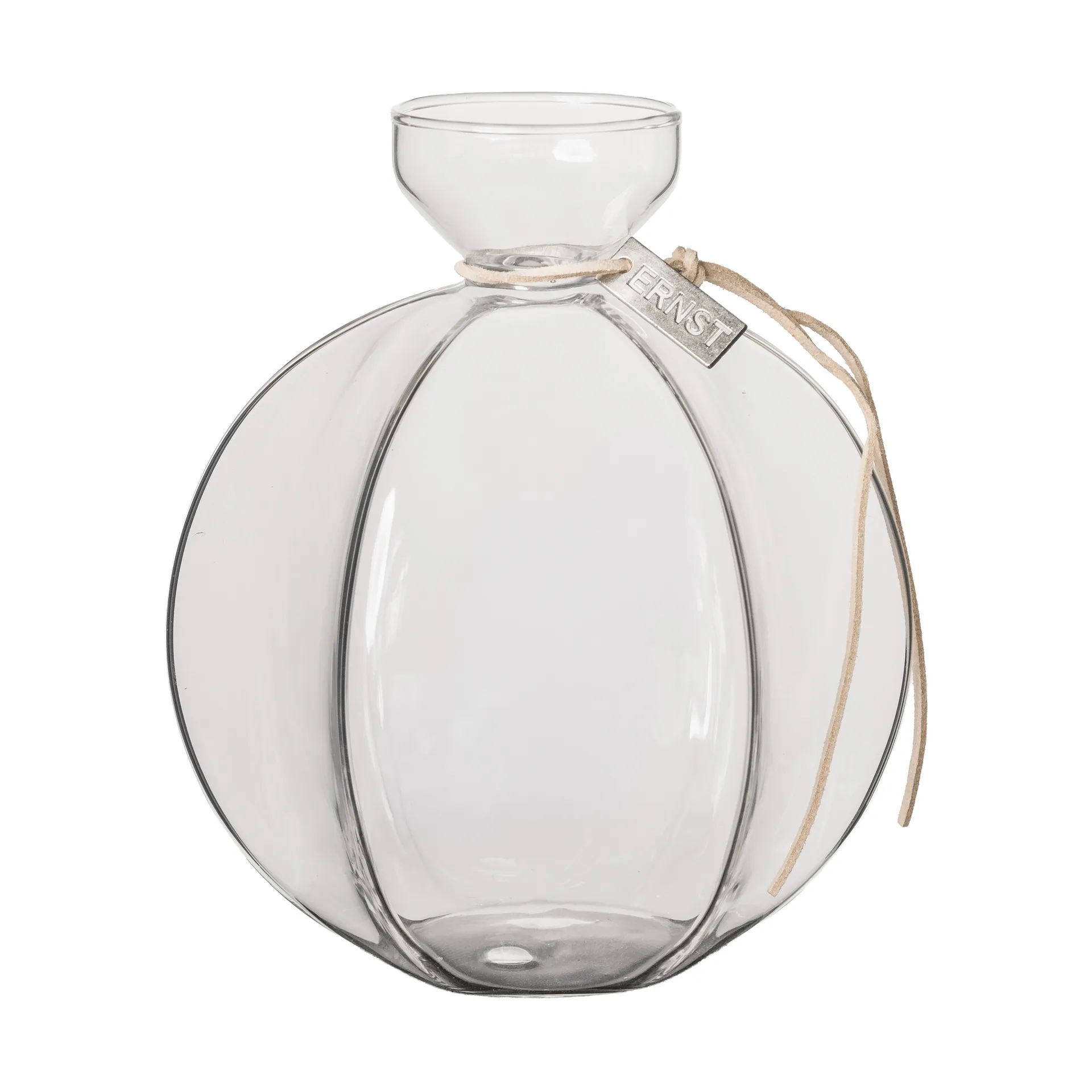Ernst vaso de vidro para ramo ou caroço, Ø13x15 cm ERNST