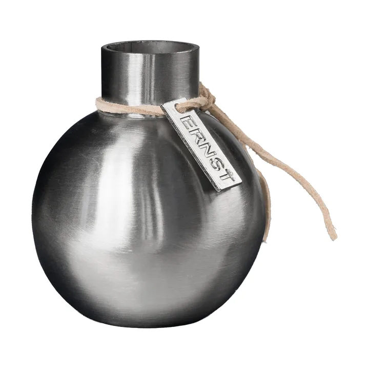 Ernst vaso em aço escovado - Ø5,5x7 cm - ERNST