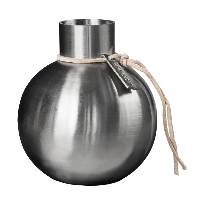 Ernst vaso em aço escovado - Ø7,5x9,5 cm - ERNST