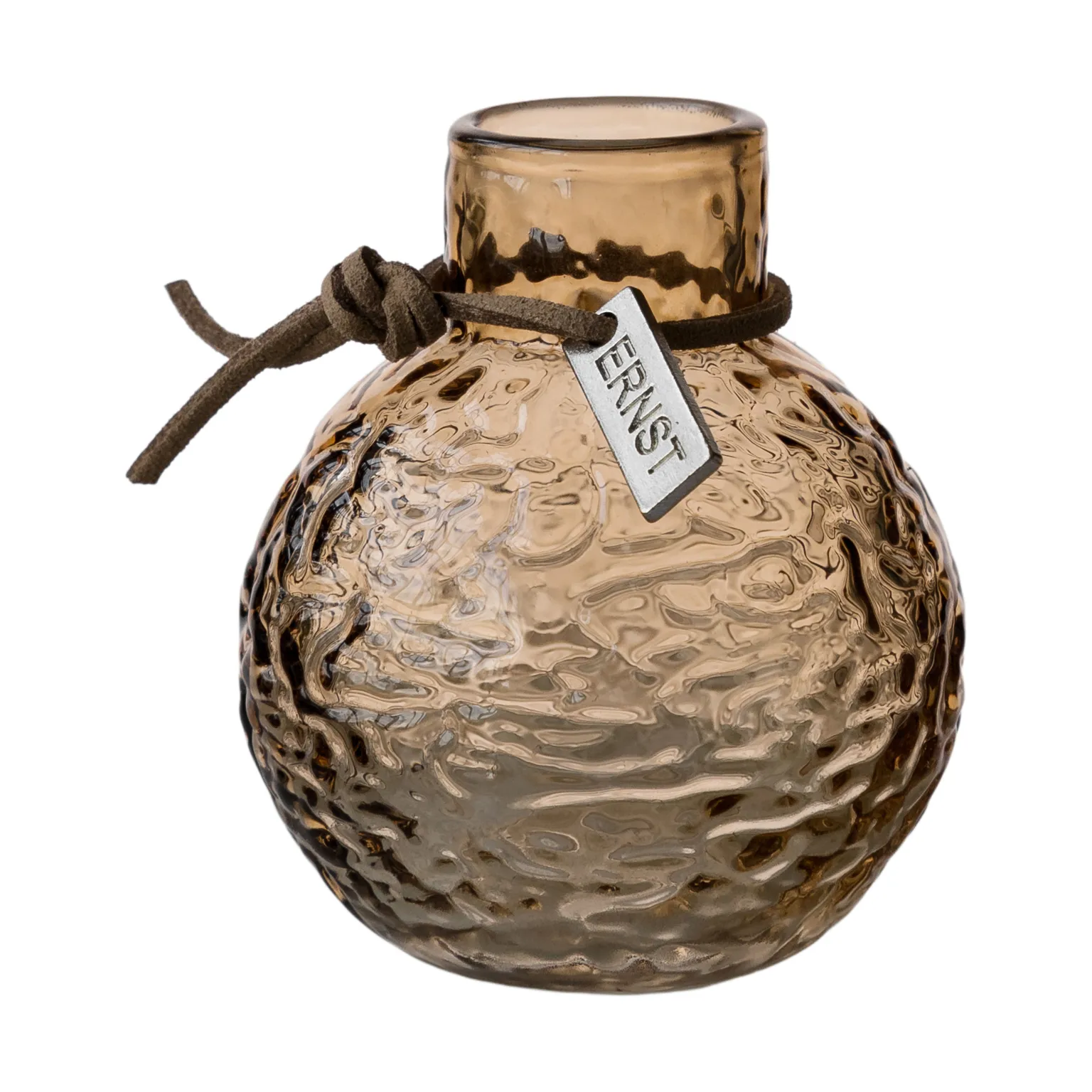 Ernst vaso estampado embalagem de presente 3 peças, Âmbar ERNST