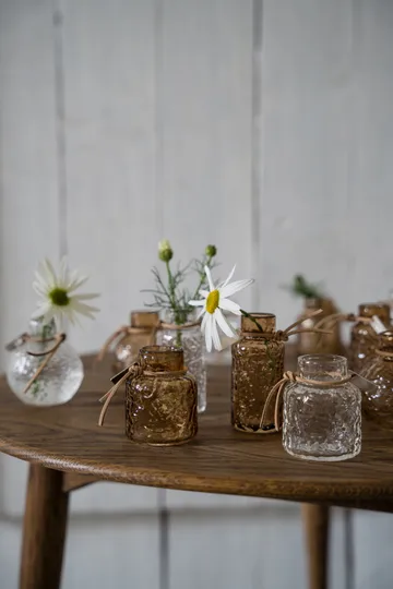 Ernst vaso estampado embalagem de presente 3 peças - Âmbar - ERNST