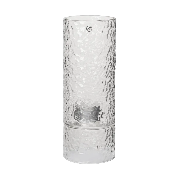 Ernst vaso/castiçal com textura - Ø7,5x20 cm - ERNST