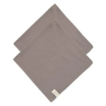 Guardanapo de algodão Ernst 2 un. - Cinza - ERNST