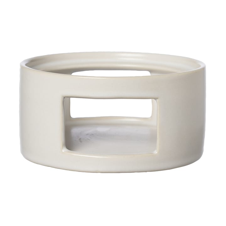 Jarra de glögg Ernst com aquecedor, Branco natural ERNST