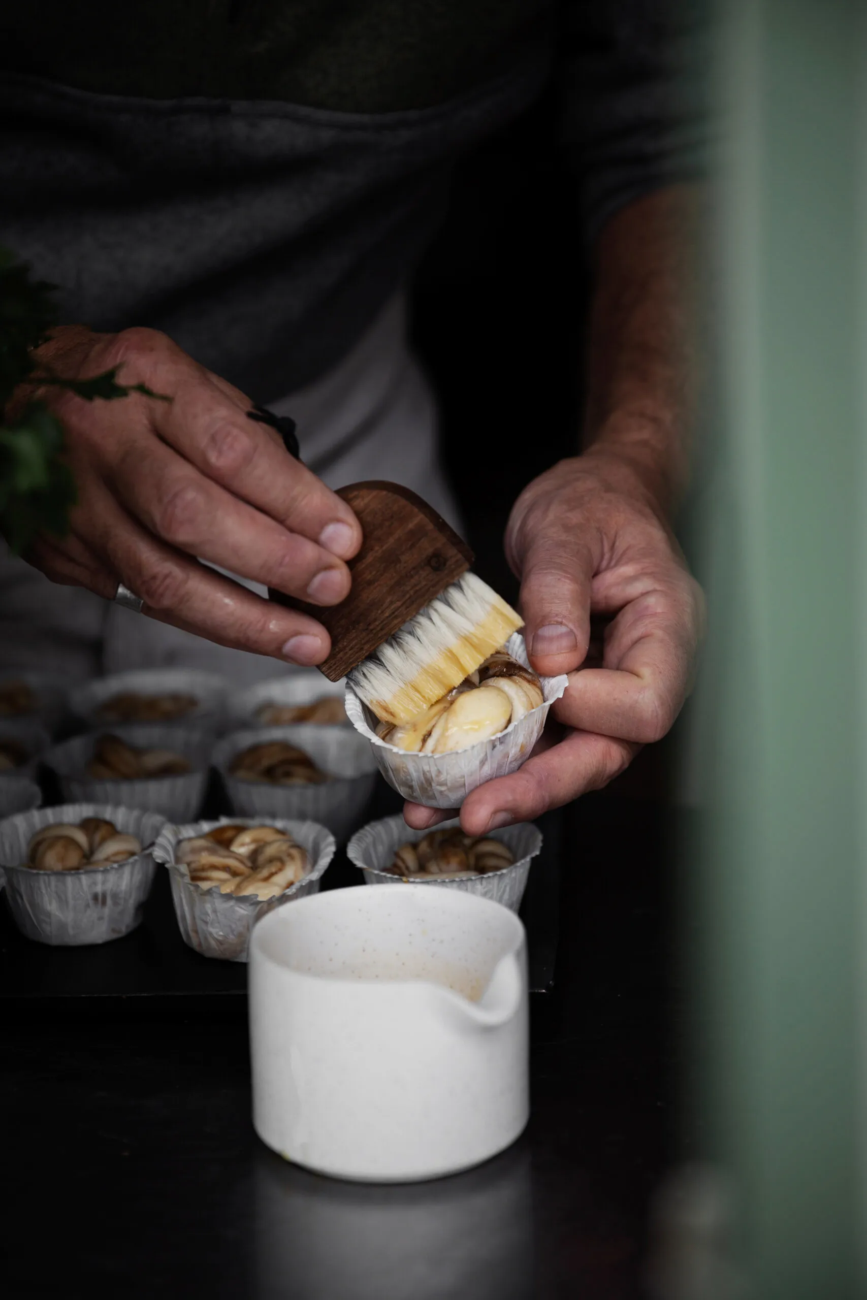 Pincel de pastelaria Ernst em madeira, Brown ERNST