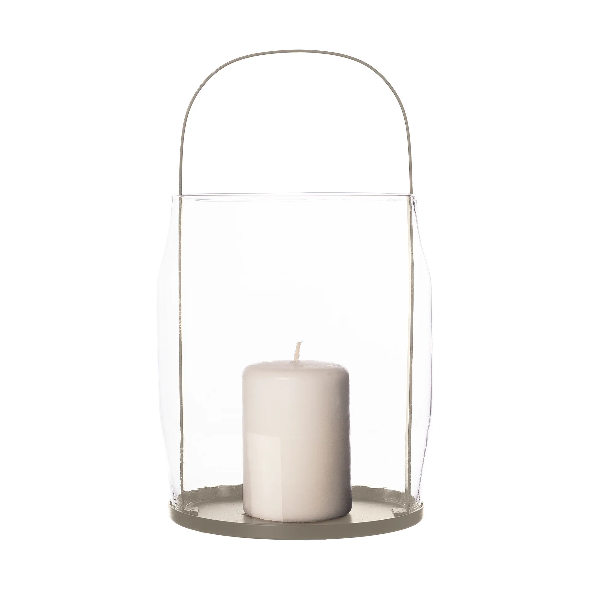 Porta-vela Ernst Ø16x30 cm, Beige ERNST