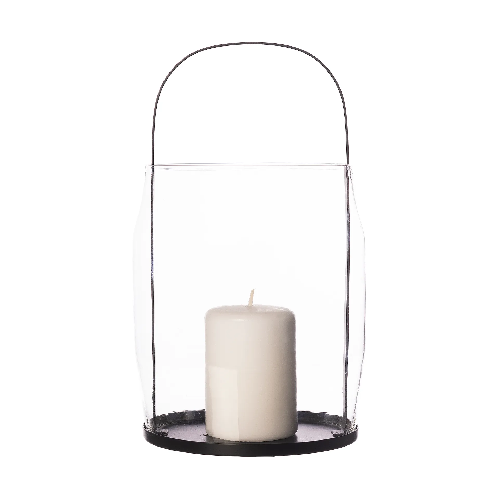 Porta-vela Ernst Ø16x30 cm, Preto ERNST